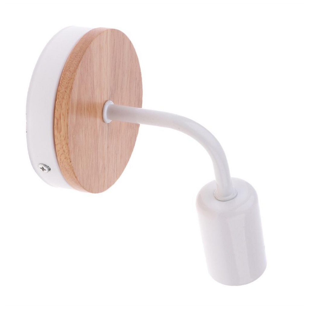 The Larchmere Wall Light — Wood & Metal Sconce