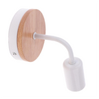 The Larchmere Wall Light — Wood & Metal Sconce
