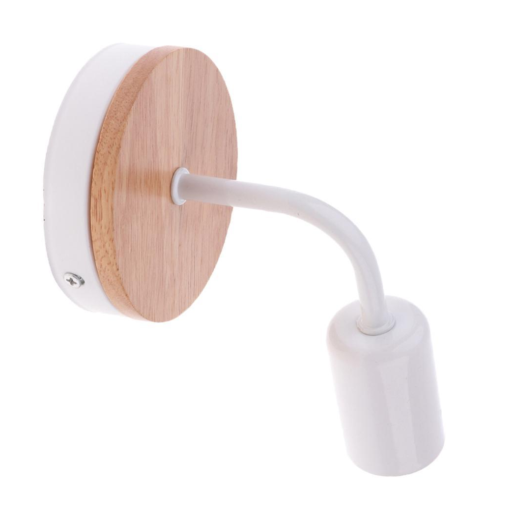 The Larchmere Wall Light — Wood & Metal Sconce