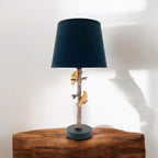 The Percy Table Lamp — Sculptural Parrot Base Accent Lamp