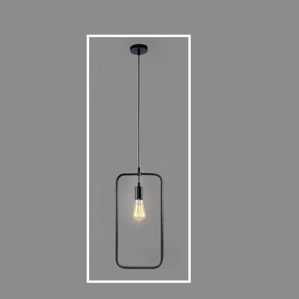 The Bexley Pendant — Vintage Wire Frame Light