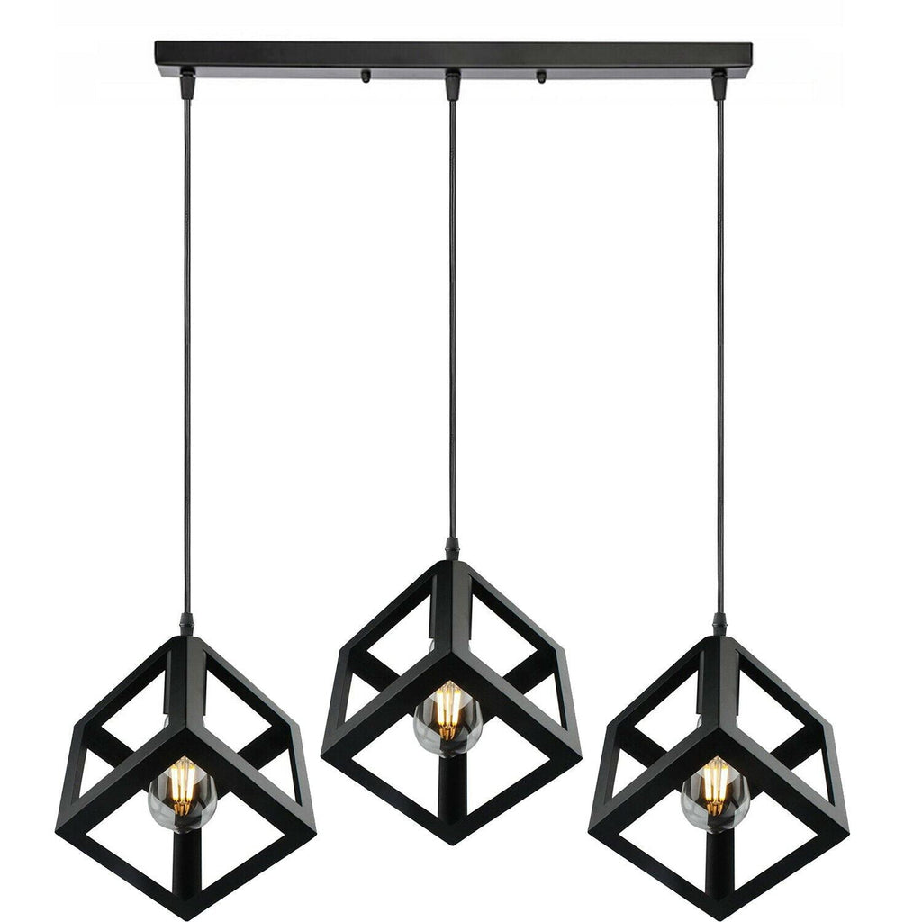 The Prismara Pendant — 3-Cluster Geometric Cube