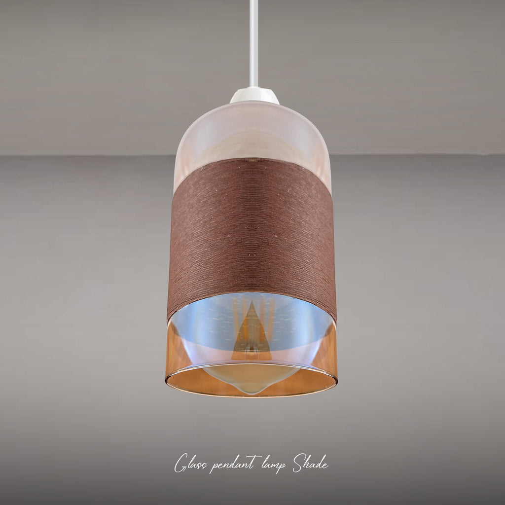 The Fleurine Shade — Floral Glass, Chrome Finish