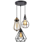 The Trellica Pendant — Triple Cage Cluster