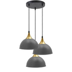 The Rennick Pendant — 3-Light Dome Cluster Ceiling Light