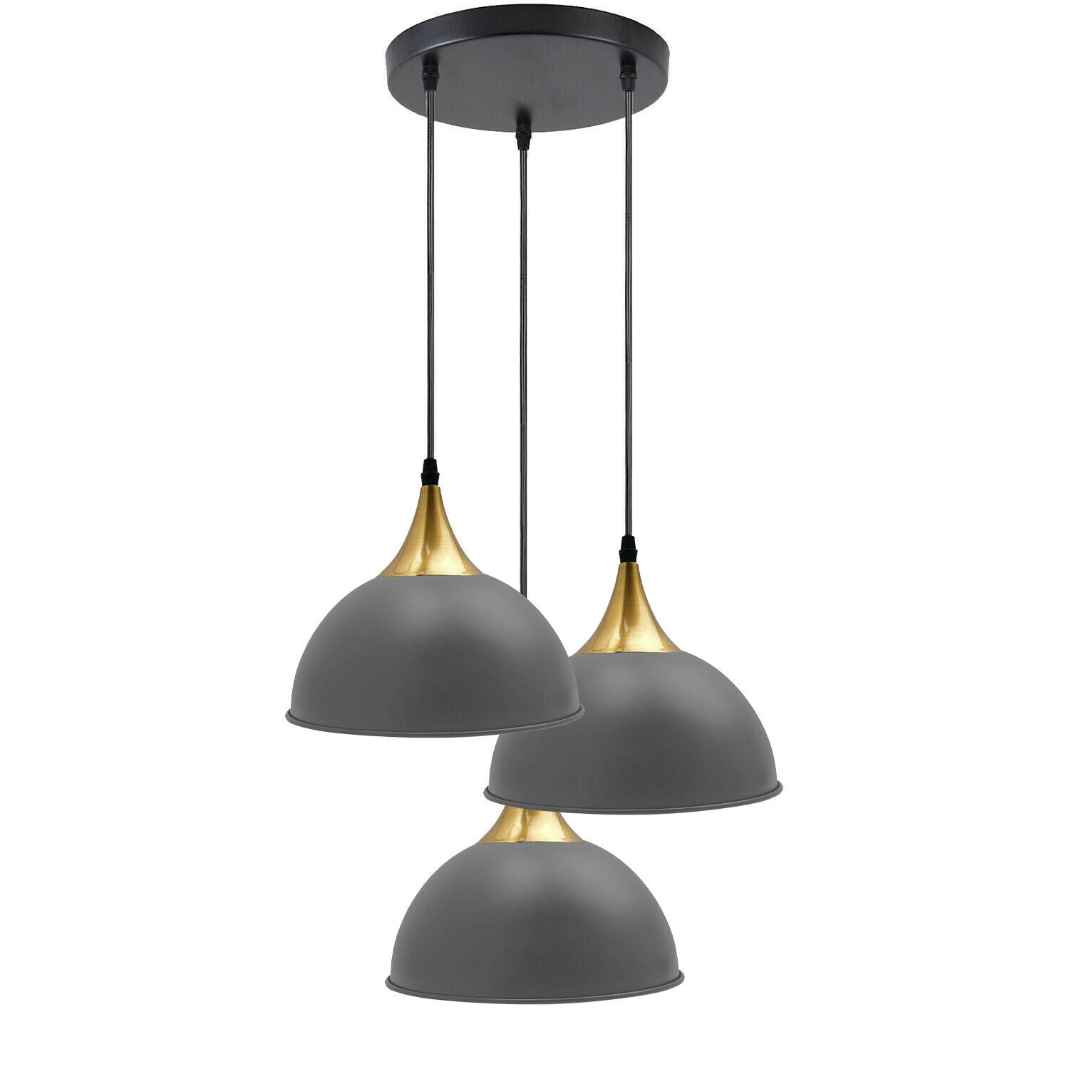 The Rennick Pendant — 3-Light Dome Cluster Ceiling Light