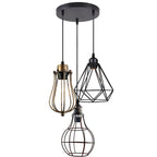 The Trellica Pendant — Triple Cage Cluster