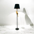 The Percy Floor Lamp — Sculptural Parrot Base Standing Lamp