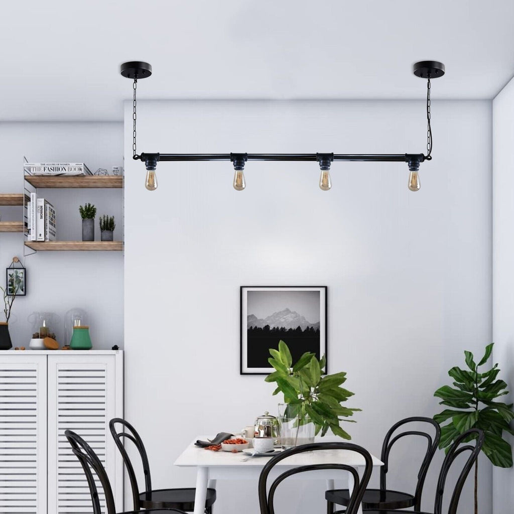 The Sherbourne Bar — 4-Way Industrial Pipe Light