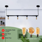 The Sherbourne Bar — 4-Way Industrial Pipe Light
