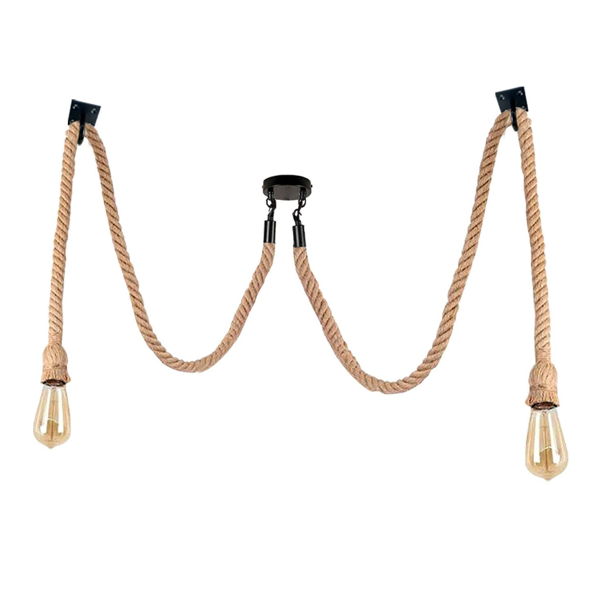 The Wraithorne Pendant — Hemp Rope, Multi-Head