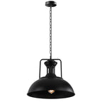 The Blackwell Pendant — Chain-Hung Industrial Dome Light