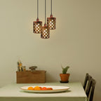 The Ferrovia Pendant — 3-Way Cage Cluster