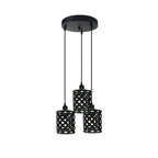 The Ferrovia Pendant — 3-Way Cage Cluster