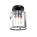 The Aldwych Light — Art Deco Crystal Flush Ceiling Light