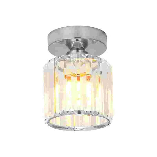 The Aldwych Light — Art Deco Crystal Flush Ceiling Light
