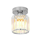 The Aldwych Light — Art Deco Crystal Flush Ceiling Light