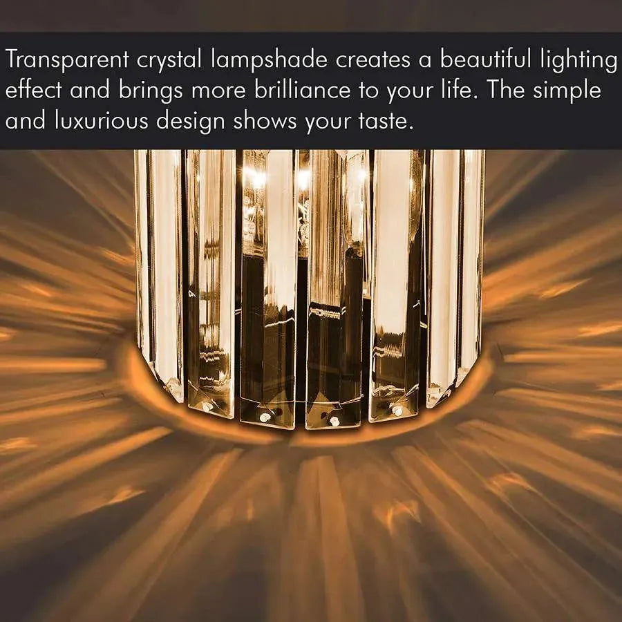 The Aldwych Light — Art Deco Crystal Flush Ceiling Light
