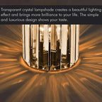 The Aldwych Light — Art Deco Crystal Flush Ceiling Light
