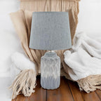 The Silvermarl — Two-Tone Ceramic Table Lamp
