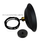 The Bellmoor Pendant — Black Barn Shade (3-Pack)