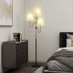 The Elysian Floor Lamp — 3-Light Golden Branch Standing Light