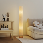 The Solstice Floor Lamp — Fabric Column LED Standing Lamp