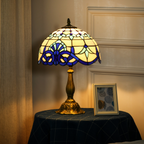 The Rosemarket Table Lamp — Stained Glass