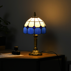 The Hollowmere Table Lamp — Stained Glass