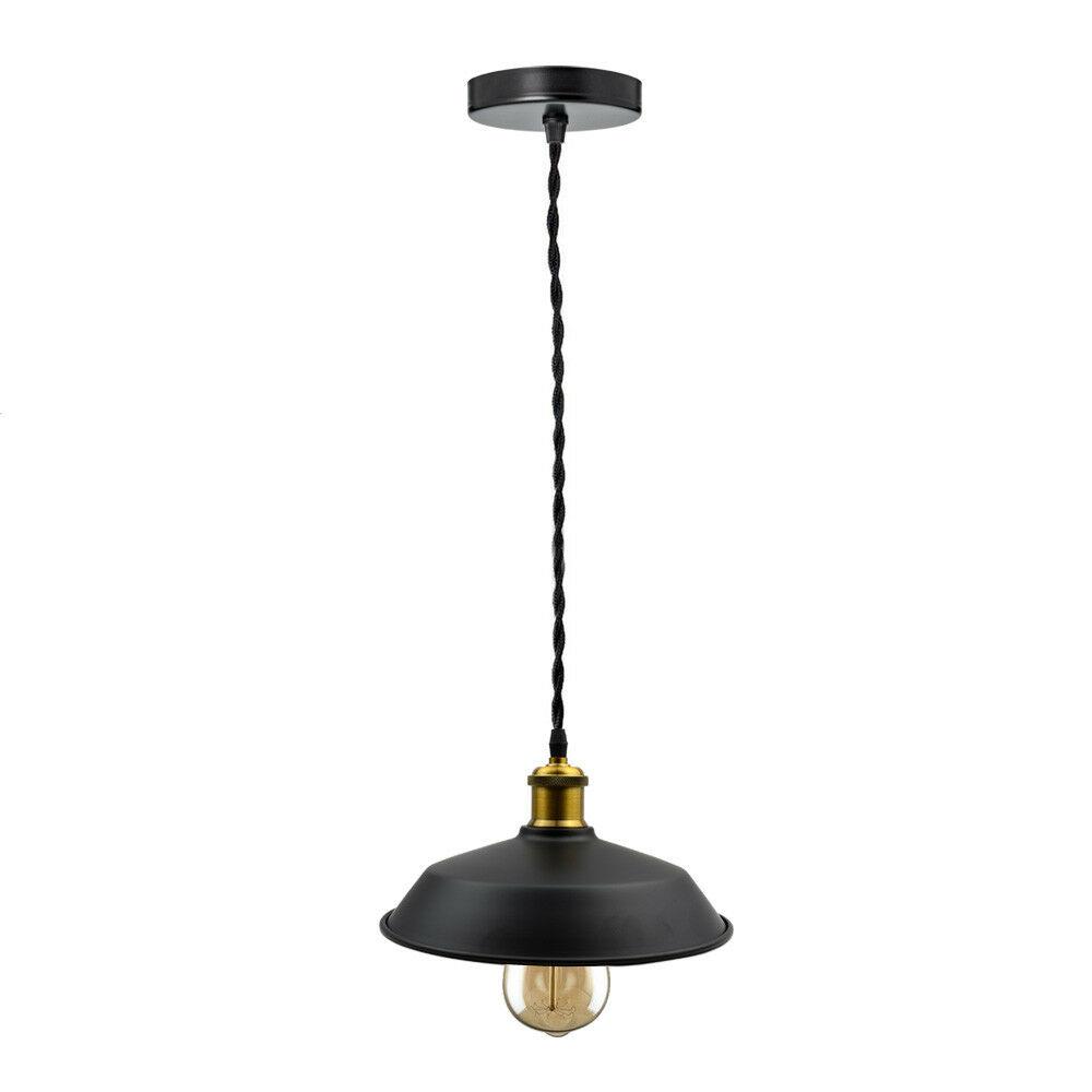 The Bellmoor Pendant — Black Barn Shade (3-Pack)