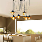 The Draplume Pendant — 6-Way Spider Cluster