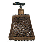 The Reedfall Pendant — 3-Arm Rattan