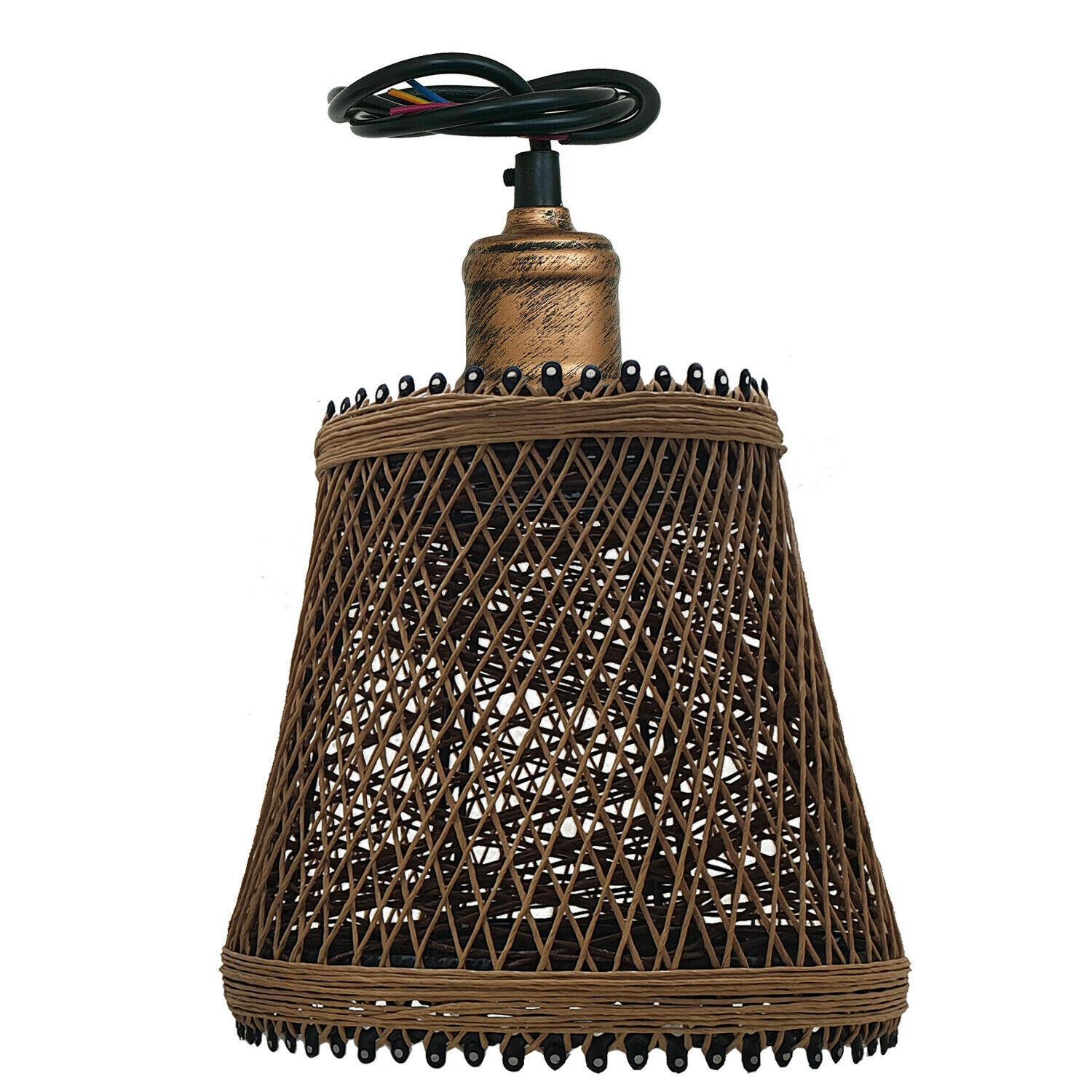 The Reedfall Pendant — 3-Arm Rattan