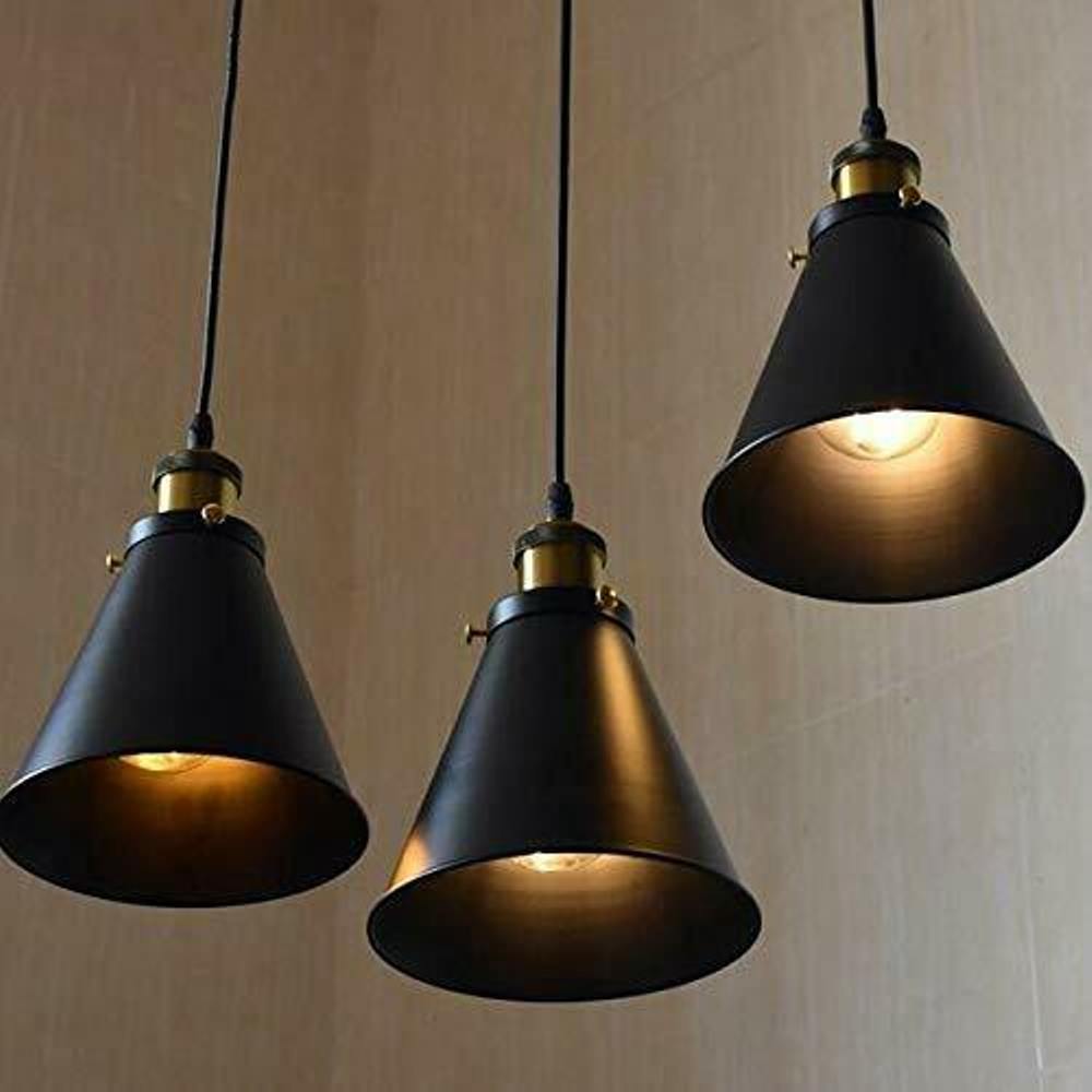 The Cotehill Pendant — Black Cone Ceiling Light