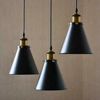 The Cotehill Pendant — Black Cone Ceiling Light