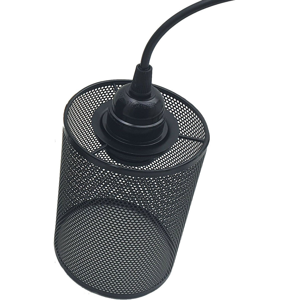 The Kirkmoor Pendant — Linear Net Cage Trio