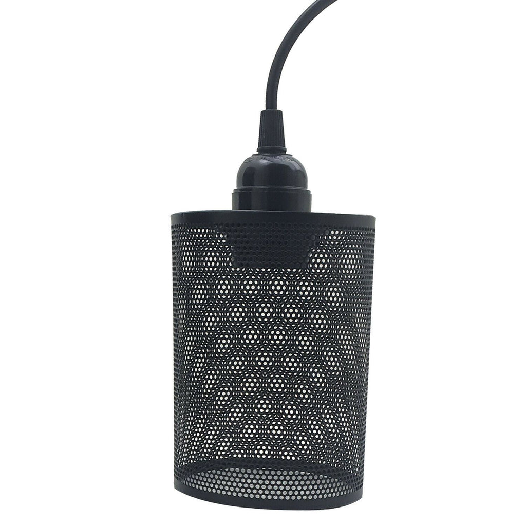 The Kirkmoor Pendant — Linear Net Cage Trio