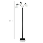 The Harlan Floor Lamp — 3-Arm Tree Standing Lamp
