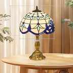 The Rosemarket Table Lamp — Stained Glass