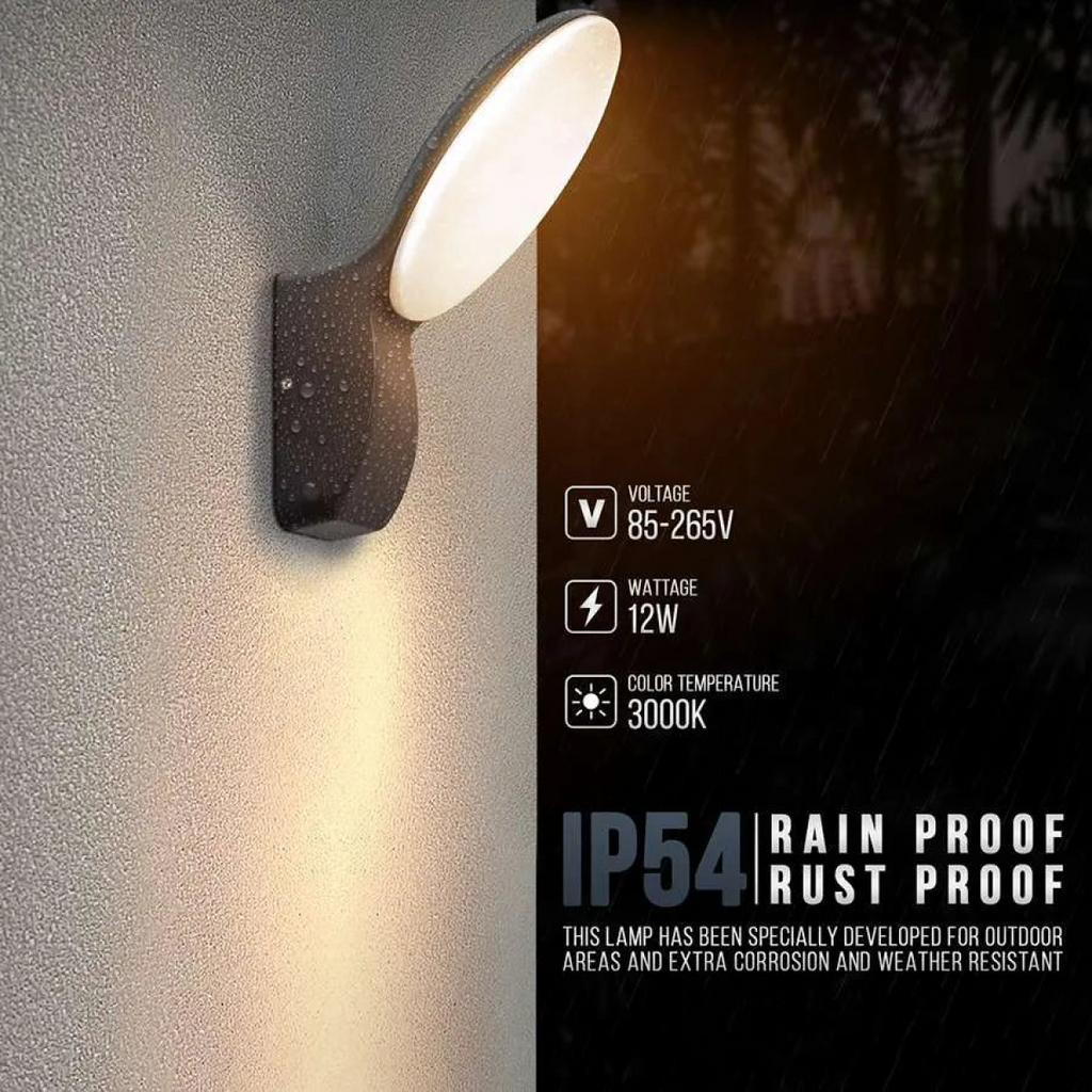 The Marrowfen Wall Light — Outdoor Aluminium