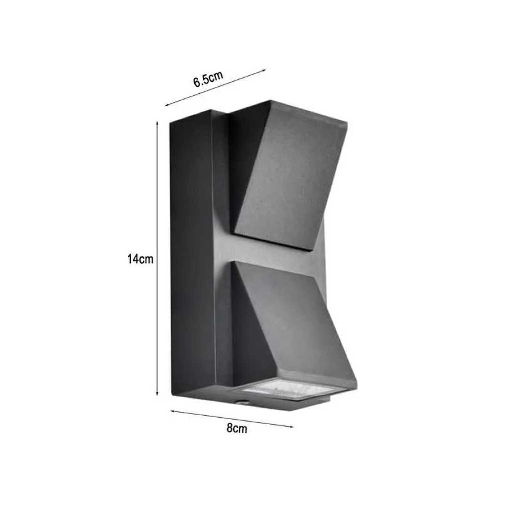 The Kelbrook Wall Light — LED Up/Down Aluminium Outdoor