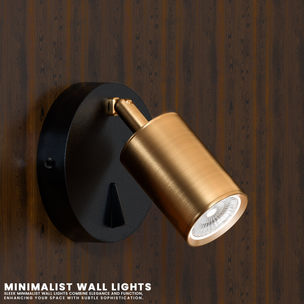 The Corvinwood Wall Light — Rotatable Spotlight