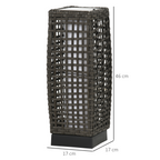 The Wrenholt Lantern — Rattan Solar Garden Light