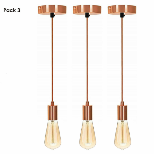 The Braemore Pendant — Rose Gold, Braided Flex