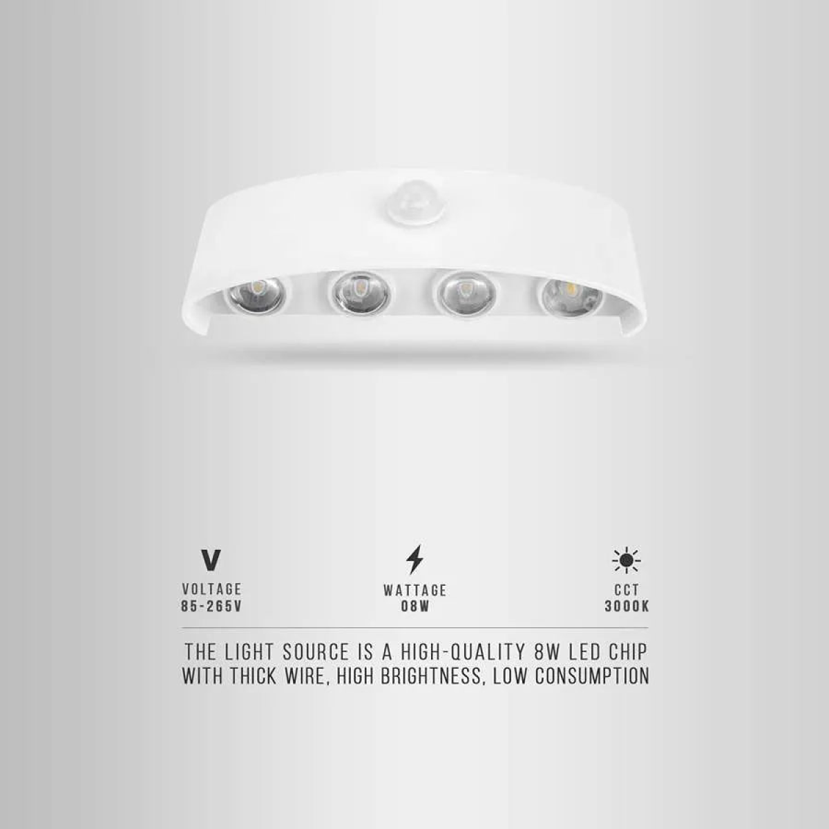 Arden – LED Up & Down Outdoor Wall Light
