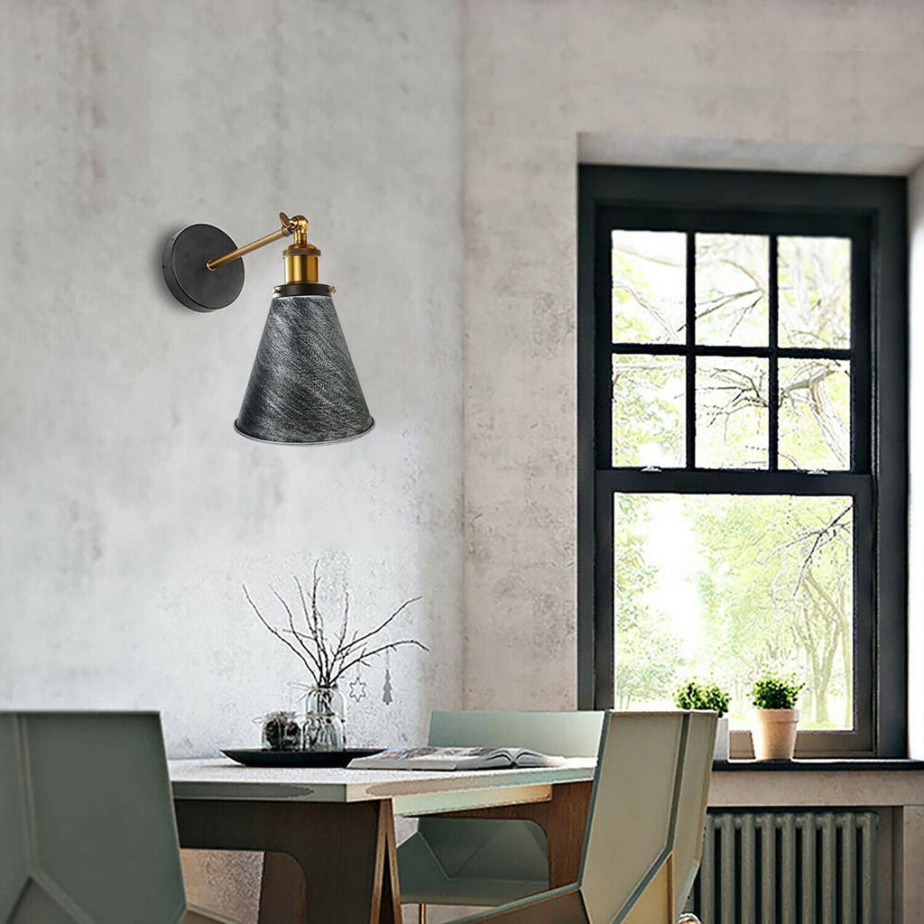 The Winterton Sconce — Adjustable Cone Wall Light