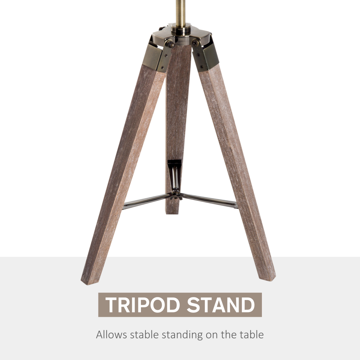 The Beckett Floor Lamp — Vintage Tripod Spotlight Standing Lamp