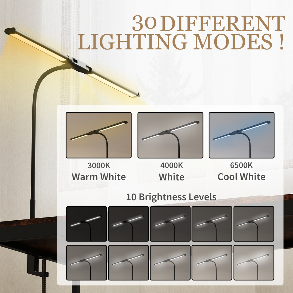 The Merrowvale — Dual-Head LED Task Lamp