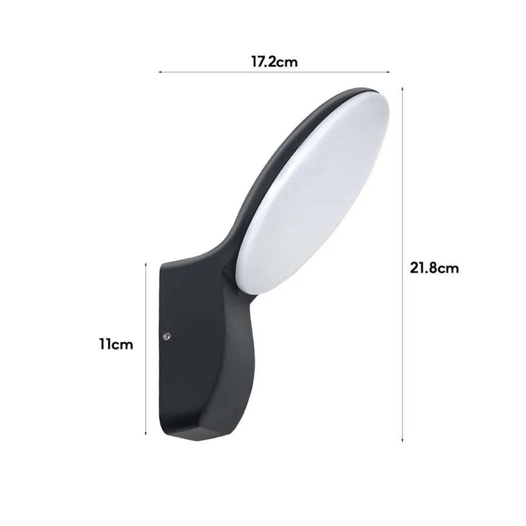 The Marrowfen Wall Light — Outdoor Aluminium