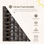 The Wrenholt Lantern — Rattan Solar Garden Light